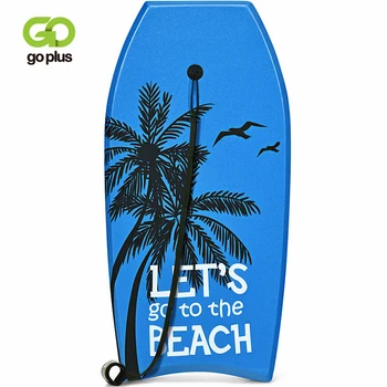 

GO PLUS Super Lightweight Bodyboard Surfing with Leash EPS Core Boarding OP70226