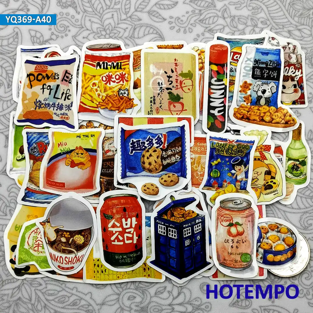 40 шт. стильные ретро наклейки для ноутбука|Наклейки| |