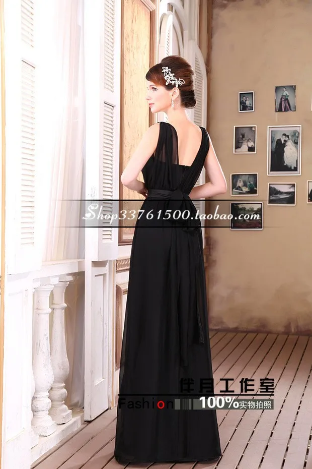 На заказ vestido de festa robe de soiree новые модные сексуальные черные длинные вечерние элегантные платья подружки невесты