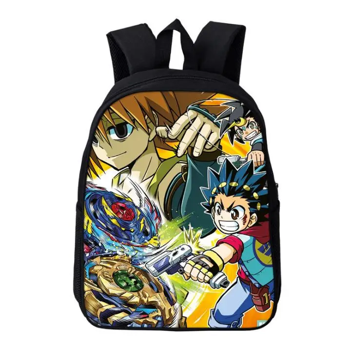 Мода: Beyblade Burst игровой принт рюкзак 3D Аниме студенческий школьный рюкзак Softback - Цвет: as picture