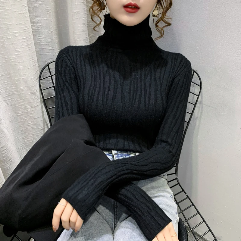 

sweaters, bottoms, women's underwear, 2021 new autumn and winter women's clothes, popular foreign style knitted top