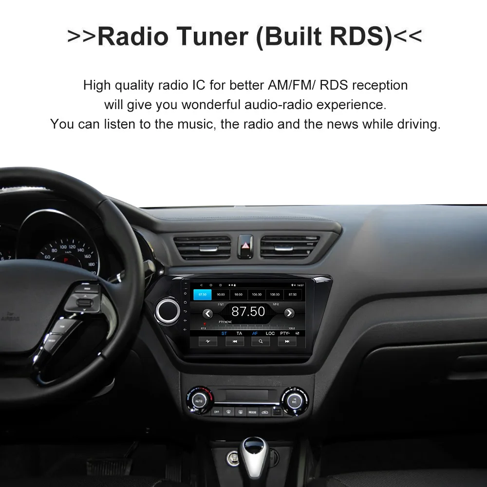 " Android 9,1 SIM Слот камера авто радио для KIA RIO 3 4 2011- gps Автомобильный мультимедийный видео плеер Мультимедиа Стерео 2din