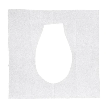 

10 Packs/100Pcs Disposable Paper Toilet Seat Covers Camping Loo Wc Bacteria-Proof Cover for Travel/Camping Bathroom