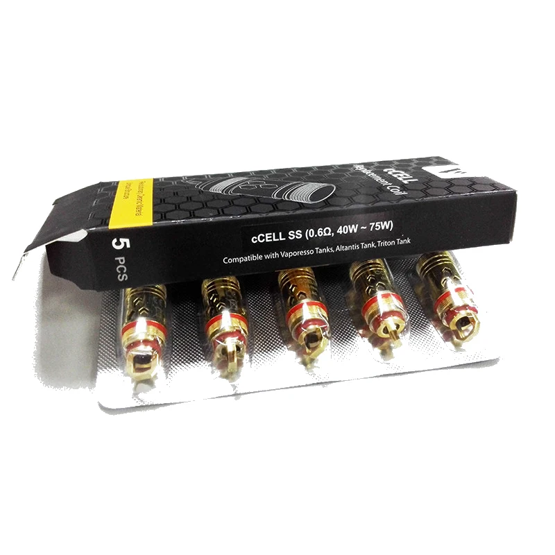 Оригинальная сменная катушка Vaporesso Target Cell 5 ~ 50 шт./лот вейп с сердечником 0 6ohm для