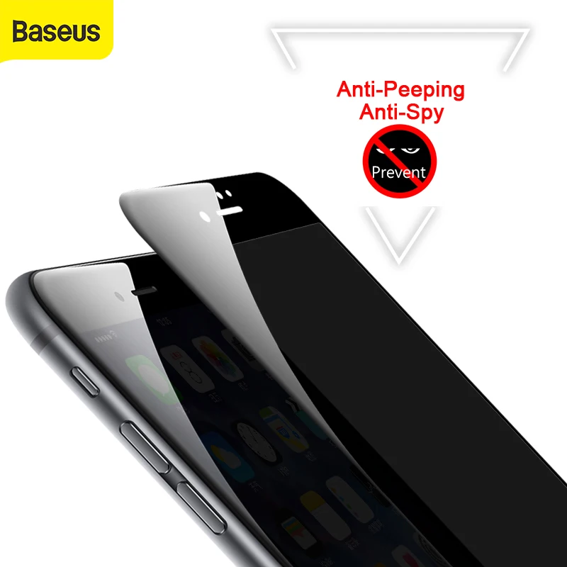 Защитное стекло Baseus 3D закаленное для iPhone 7 6 6s Plus | Мобильные телефоны и аксессуары