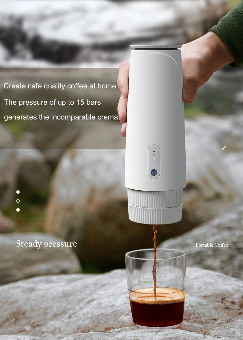 portable espresso machine compatible Nespresso capsule Dolce Gusto