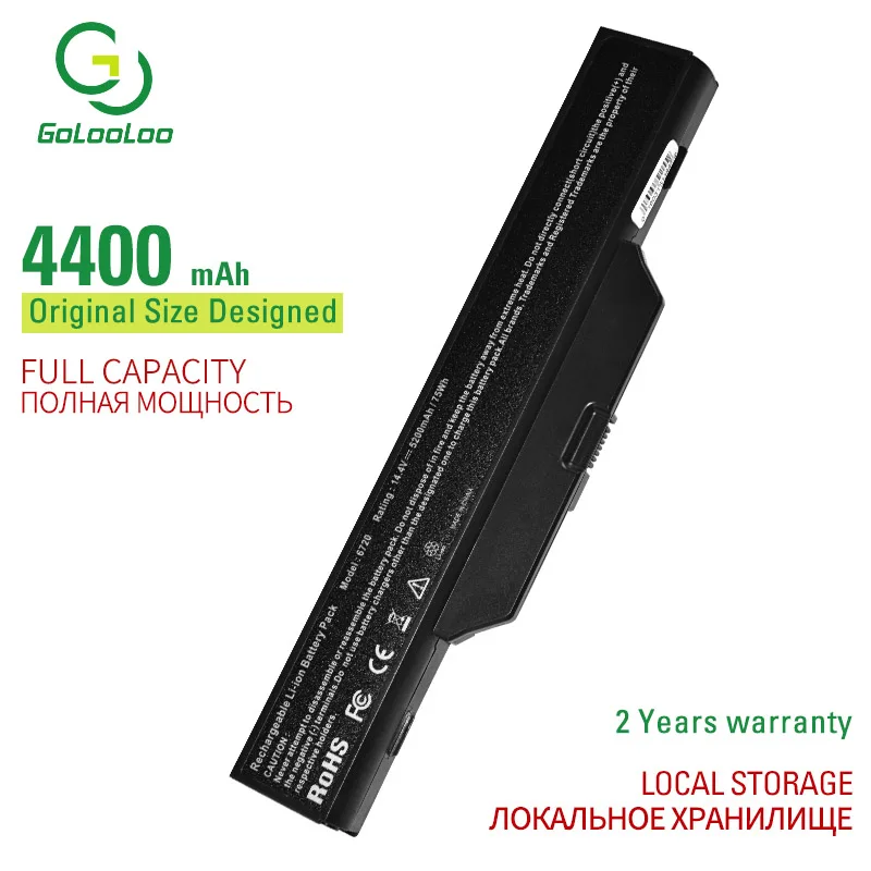 Golooloo Laptop Battery for HP COMPAQ Business Notebook 6720s 6730s 6735s HSTNN-LB51 HSTNN-OBS1 451086-122 451086-362 GJ655AA | Компьютеры