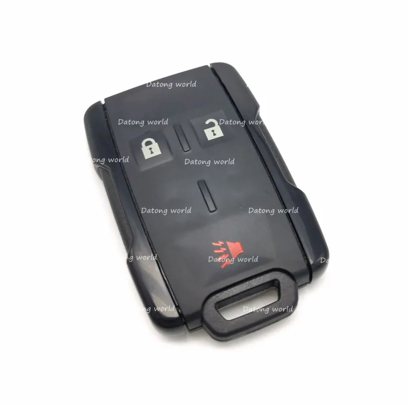 Datong World Авто Смарт-карта чехол оболочка вход без ключа для Yukon GMC Sierra Chevrolet Silverado 3 кнопки чехол ключа дистанционного управления автомобилем
