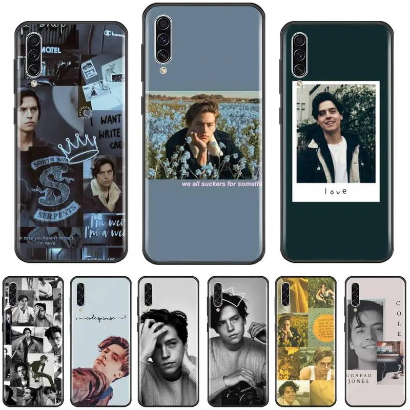 

American TV Riverdale Series Black Cell Phone Case For Samsung A20 A30 30s A40 A7 2018 J2 J7 prime J4 Plus S5 Note 9 10 Plus