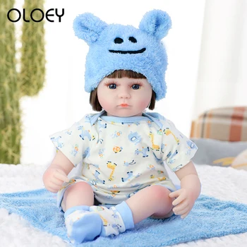 

42CM Reborn Dolls Toys for Girls Sleeping Company Doll Beautiful Low Price Birthday Christmas Gift Personalized Gift Leather