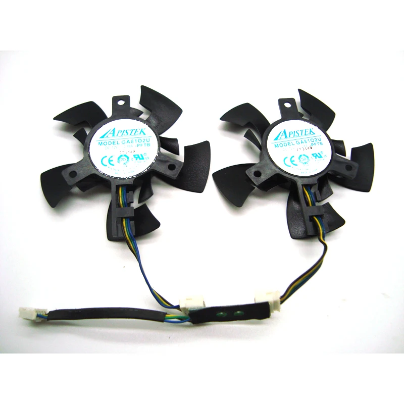 GA81O2U 12V 0.38A 40*40*40 мм 4Pin вентилятор для DATALAND R7 380 видеокарта вентилятор