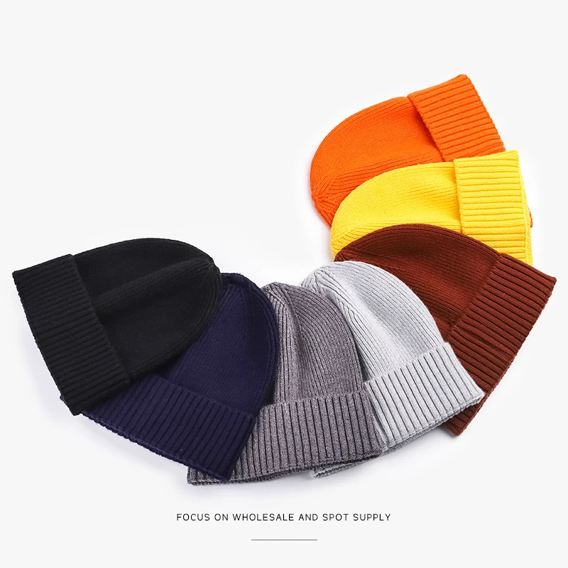 

SLECKTON 2020 New Fashion Knitted Beanies Hat Winter Hats for Women Solid Warm Bonnet Melon Cap Ski Maks Hats Men Gorros Unisex
