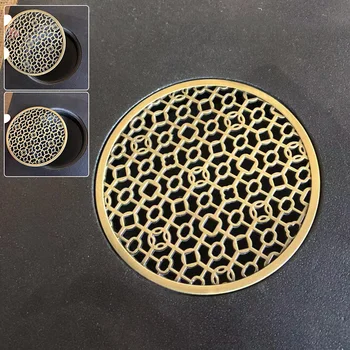 

1PC Round Shape Hollow Tea Tray Metal Tea Filteration Water Draining Holes DIY Home Tea Set Supplies