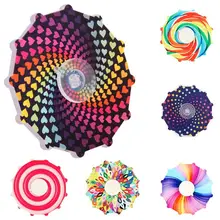 Toupie rotative colorée à Double face pour bébé, jouet de décompression, imprimé coloré, couleur bonbon, nouveau