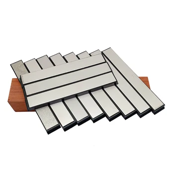 

New 11pcs/set High Grit Diamond whetstone Bar Kitchen knives sharpener Edge pro RX800 sharpening diamond honing stones KME