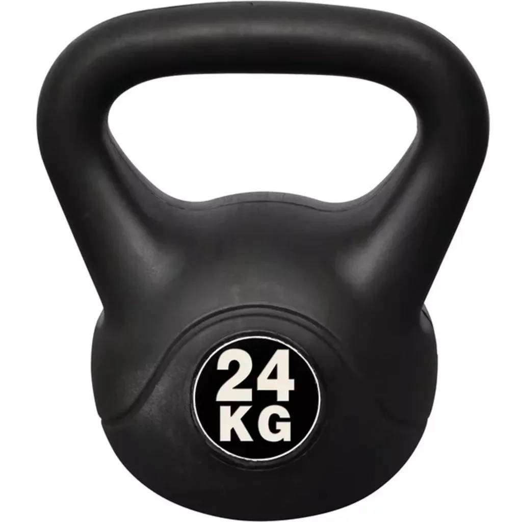 

VidaXL Kettle Bell 24 Kg 90293 Body Building Fitness Equipments Home Dumbbells Exercise Gym Sports Kettle Bell
