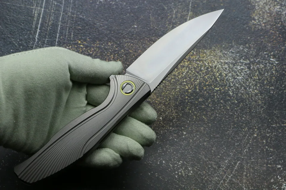 Green Thorn F7 подшипник M390 лезвие TC4 Титан ручка Флиппер Складной нож Открытый Отдых на природе охотничий Карманный Фруктовый Нож EDC инструменты