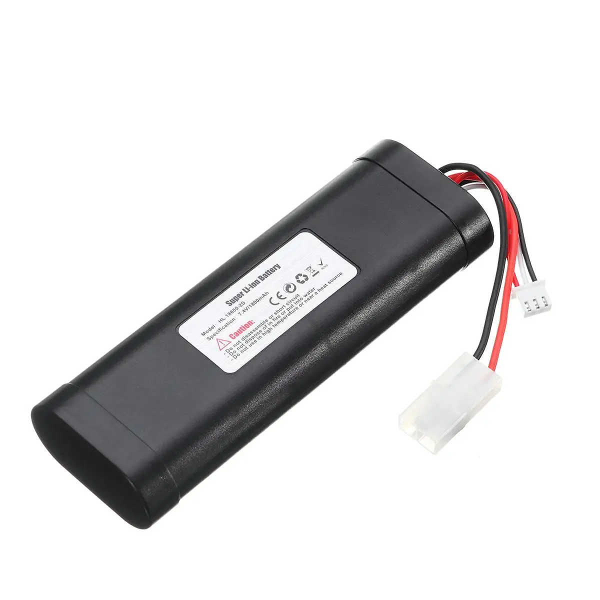 7,4 V 1800mAh HL-18650-2S Li-PO аккумулятор для Heng Long RC HL3818-1 3889-1 3809 1:16 Танк Игрушка обновление большой емкости L6.2-2P - Цвет: 3938