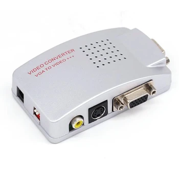 

VGA To AV Home Multifunction 1080P Mini Professional HD PC TV Accessaries USB Video Converter