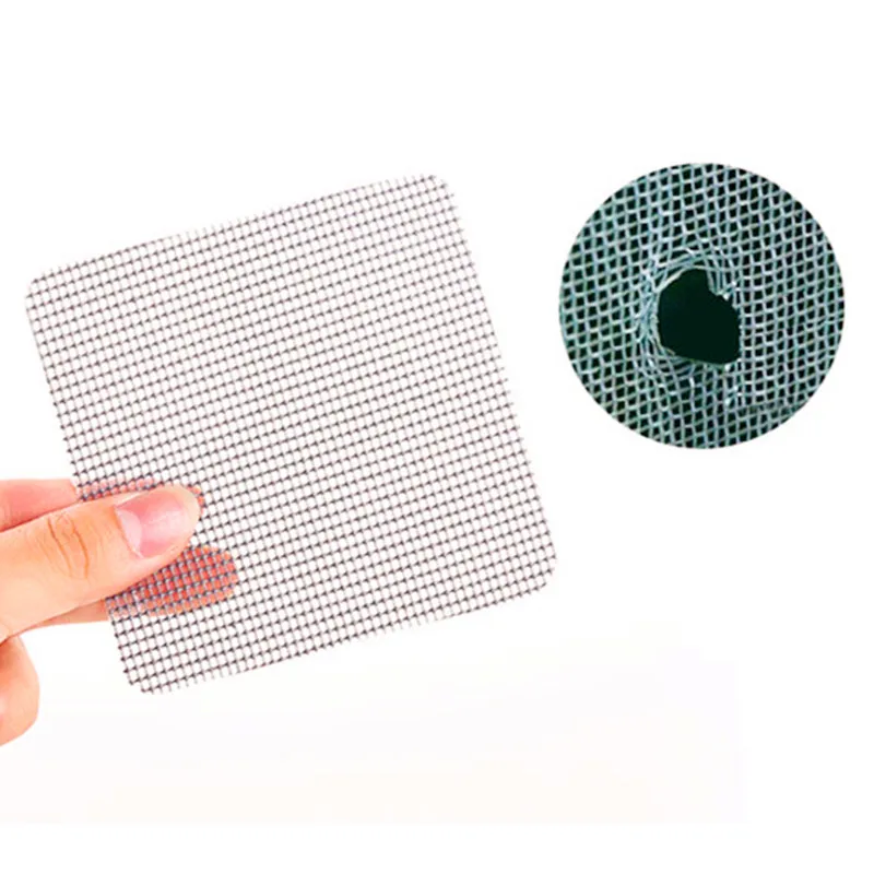 Adhesivo antimosquitos para ventana del hogar, red de reparación de insectos, pegatinas de parche de pared, malla para ventana