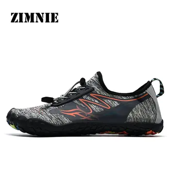 

ZIMNIE Summer Outdoor Shoes Men Women Lightweight Breathable Mesh Creek Beach Quick Dry Wading Upstream Fishing Net Water Shoes