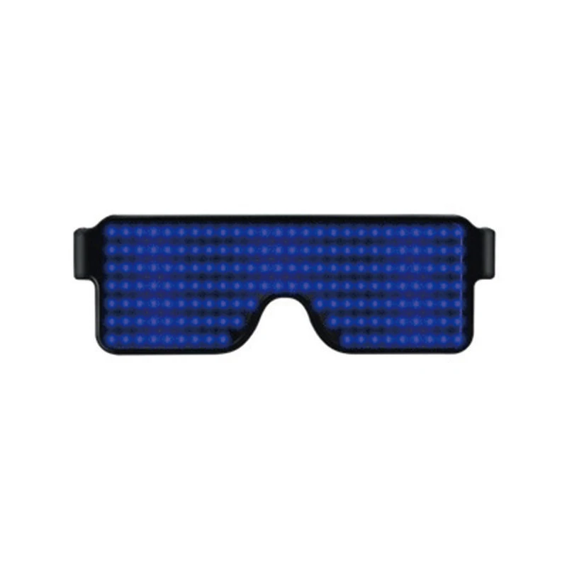 blue light Настраиваемый Быстрый перезаряжаемый светящийся светодиодный светильник очки - Цвет оправы: blue light