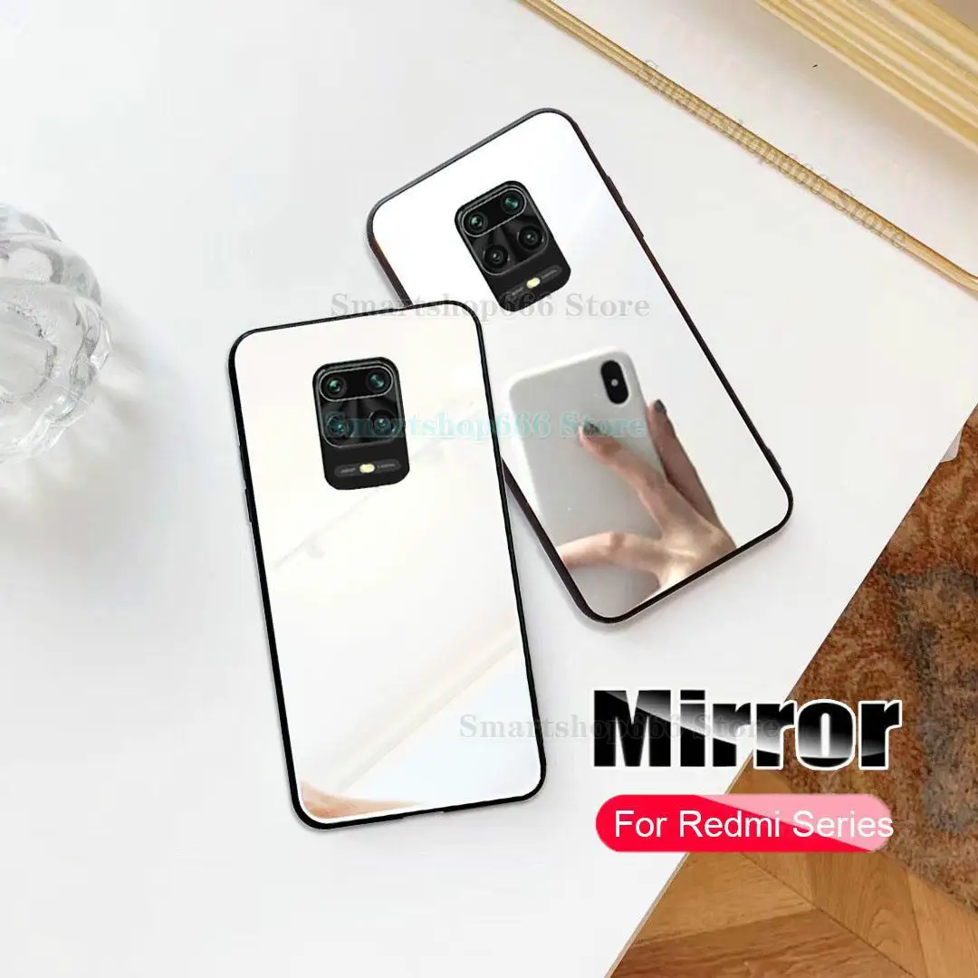 Mirror Case for Xiaomi Mi 9 9SE 9T Redmi Note s 9s 8T 8 Pro 9A 9C 7 Max Shockproof Acrylic Cover | Мобильные телефоны и