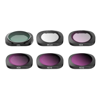 

Waterproof Lens Filter MCUV CPL ND4 ND8 ND16 ND32 Camera Lens Filter for FIMI PALM Handheld PTZ Gimbal Camera Accessories