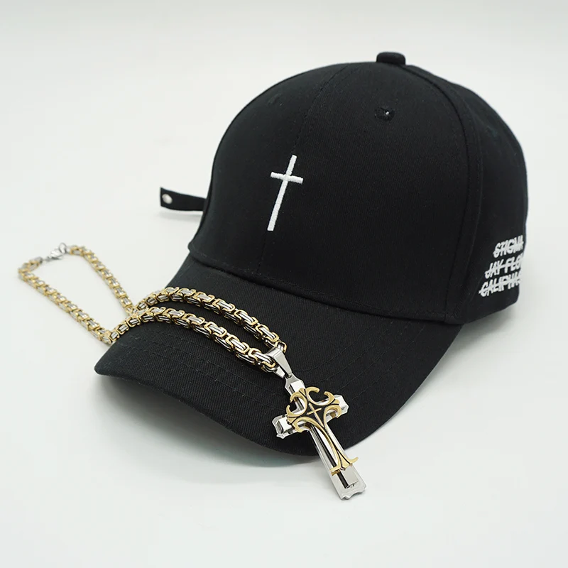 Высокое качество вышивка крест бейсболка ремень повседневные Snapback шапки Casquette унисекс кепки в стиле хип-хоп Gorras для взрослых - Цвет: black2