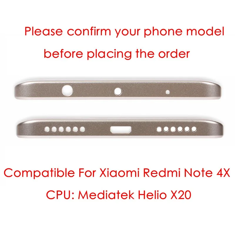 Оригинальный дисплей для Xiaomi Redmi Note 4X 4 Гб сенсорный экран MTK 10 MediaTek ЖК запасные