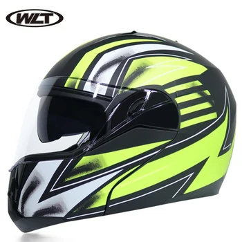 

motorcycle helmet Flip Up Modular Racing helmet open face Dual lens Motorcycle Helmet full face Safe helmets