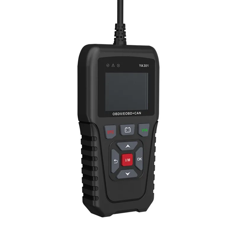 Leitor de Código Verificação da Bateria Ferramenta de Diagnóstico Obdii Scanner Ferramenta Suporte pk Obd2 Kw680 Al319 Função Atualização Gratuita Ya301 2 Ferramenta de Teste de Óleo de freio