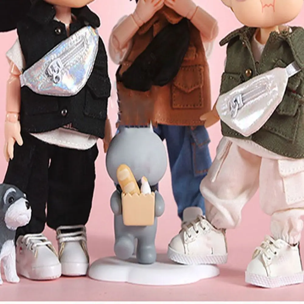 Dolls Long Overalls Doll Clothes Pant for 1/11 1/12 Doll Long Jeans Accessories Clothing Doll Pants Clothing Accessories
