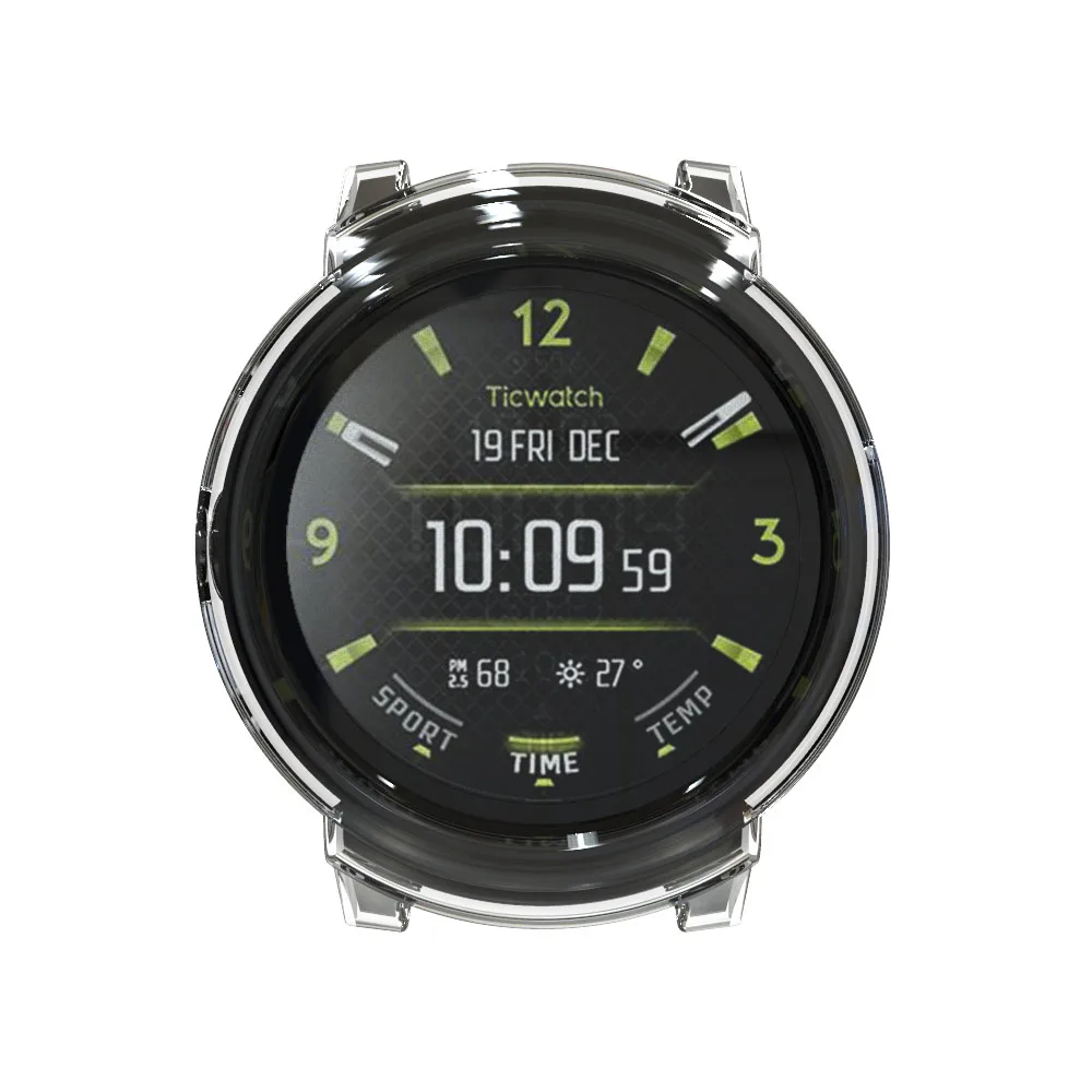 Tschick для Ticwatch E smtwatch защитный чехол для циферблата Чехол протектор TPU hell для Tic Watch E спортивные часы аксессуары