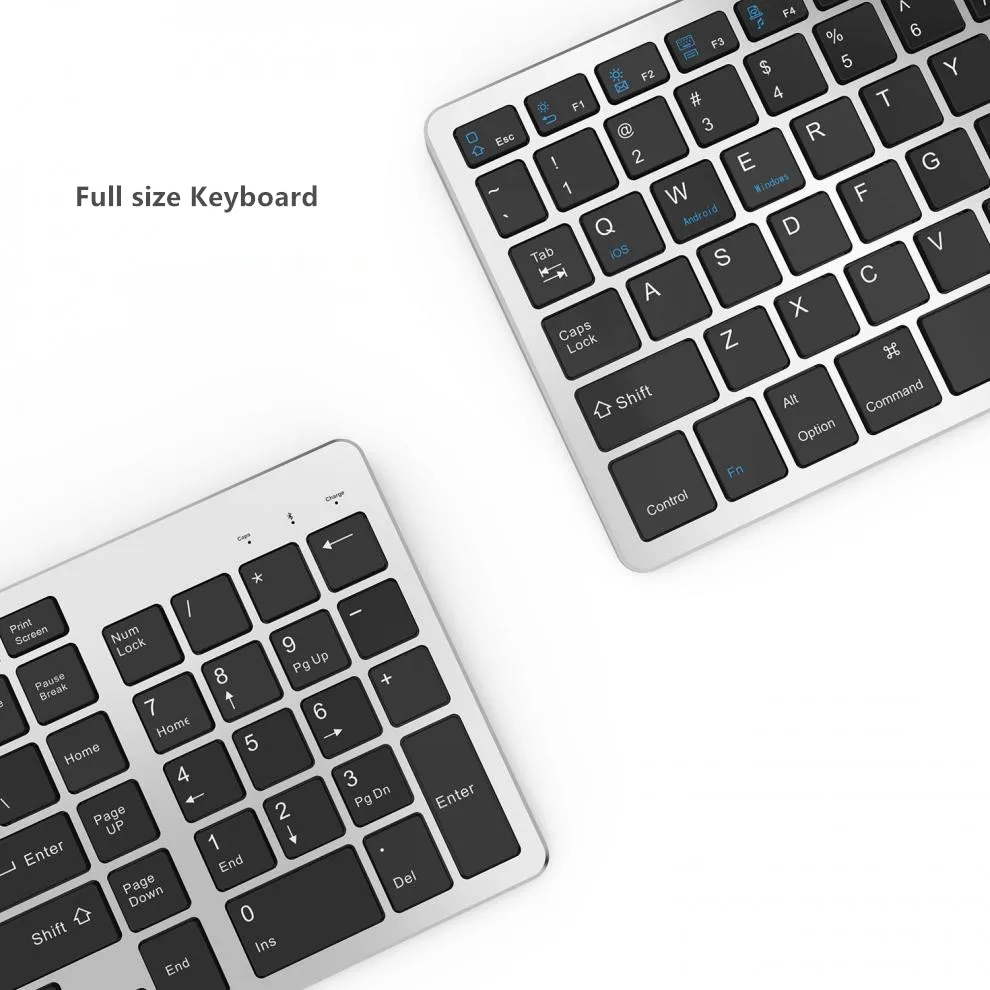 Беспроводная Bluetooth Клавиатура Для iMac Pro полноразмерная клавиатура для Macbook Air Bluetooth клавиатура для ipad Pro