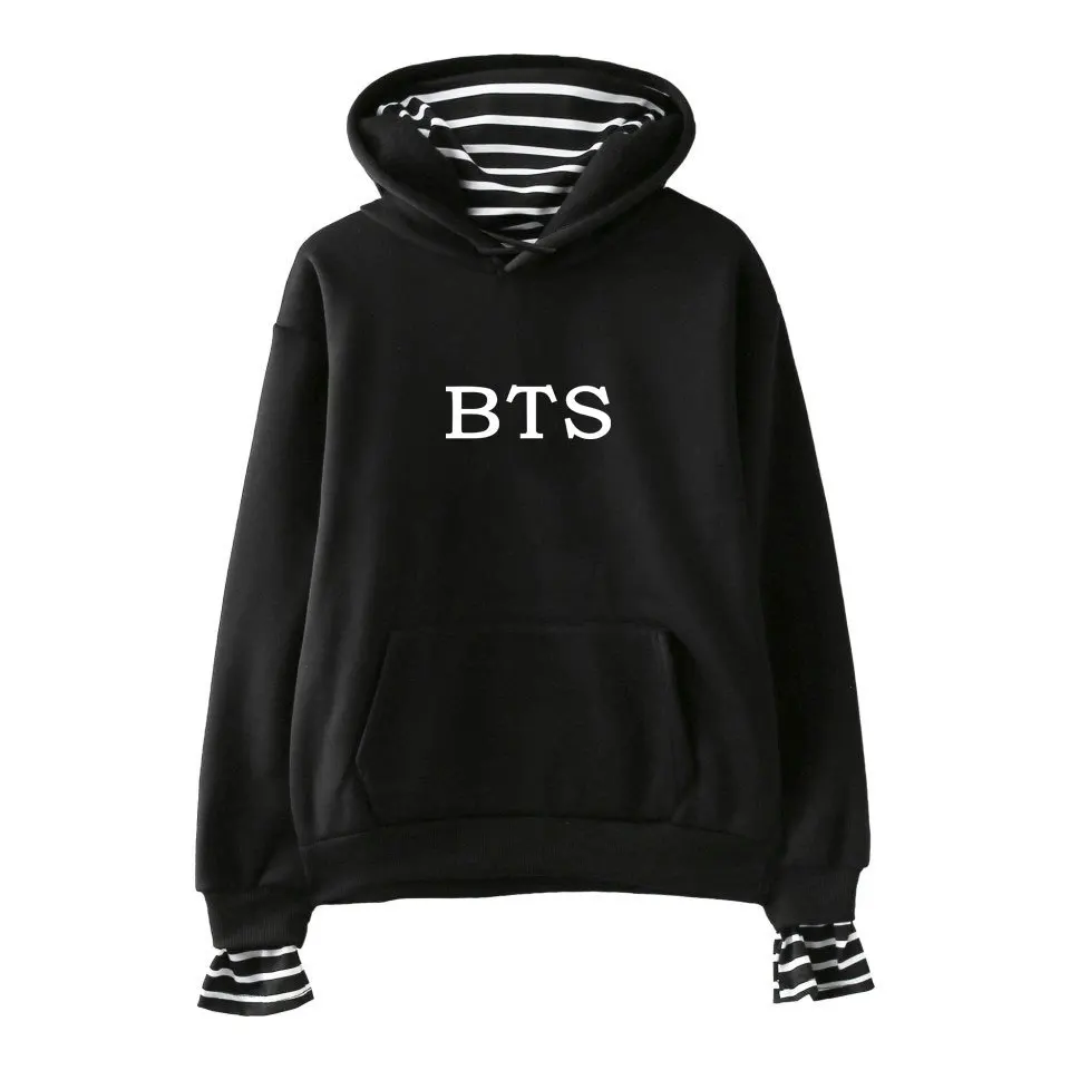 Стиль, корейский стиль, тренд, BTS, пуленепробиваемый, для мальчиков, сопутствующие товары, стиль знаменитостей, должен помочь плюс бархат, макет, два предмета, толстовка