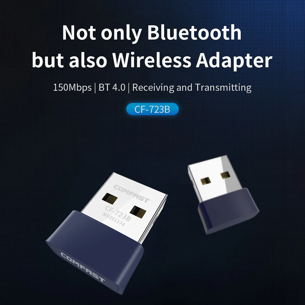 COMFAST BT4.0 беспроводной адаптер USB Wi-Fi карта 150 Мбит/с приемник сетевая карта