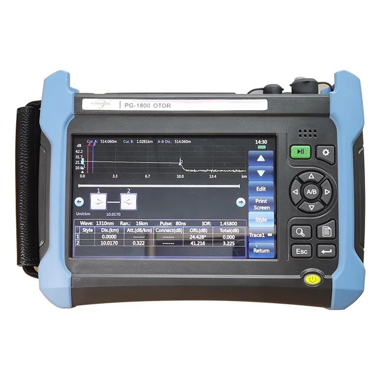 1310/1550/1625nm 37/35/35dB PG-1800 iOLM/power meter/laser source mini otdr 1625nm machine low price | Инструменты