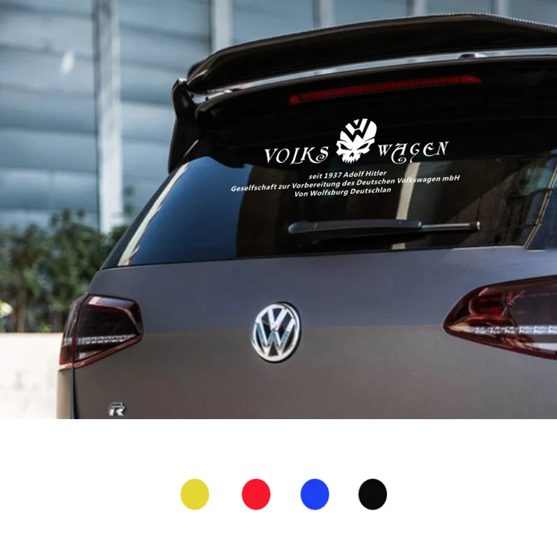 Виниловая наклейка на заднее стекло для VW Jetta Golf 6 7 GTI Sagitar Polo Santana Passat Bora |