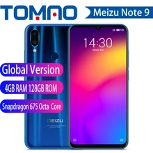 Meizu Snapdragon 675 Note 9 Smartphone 4GB 64GB 4gbb LTE/GSM/WCDMA/CDMA Mcharge Octa Core
