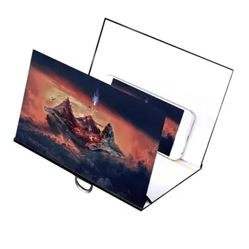 

8inch Folding Mobile Phone 3D Screen Magnifier Enlarger Desktop Bracket Holder
