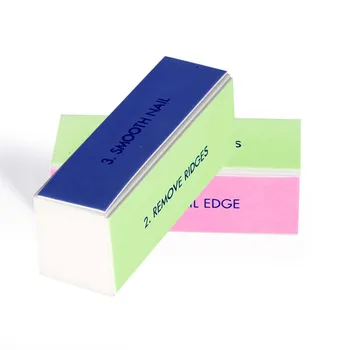 

4pcs Nail File Buffer Block Form Nail Buffers File For UV Gel White Polish Manicure Pedicure Sanding Nail Art Tool