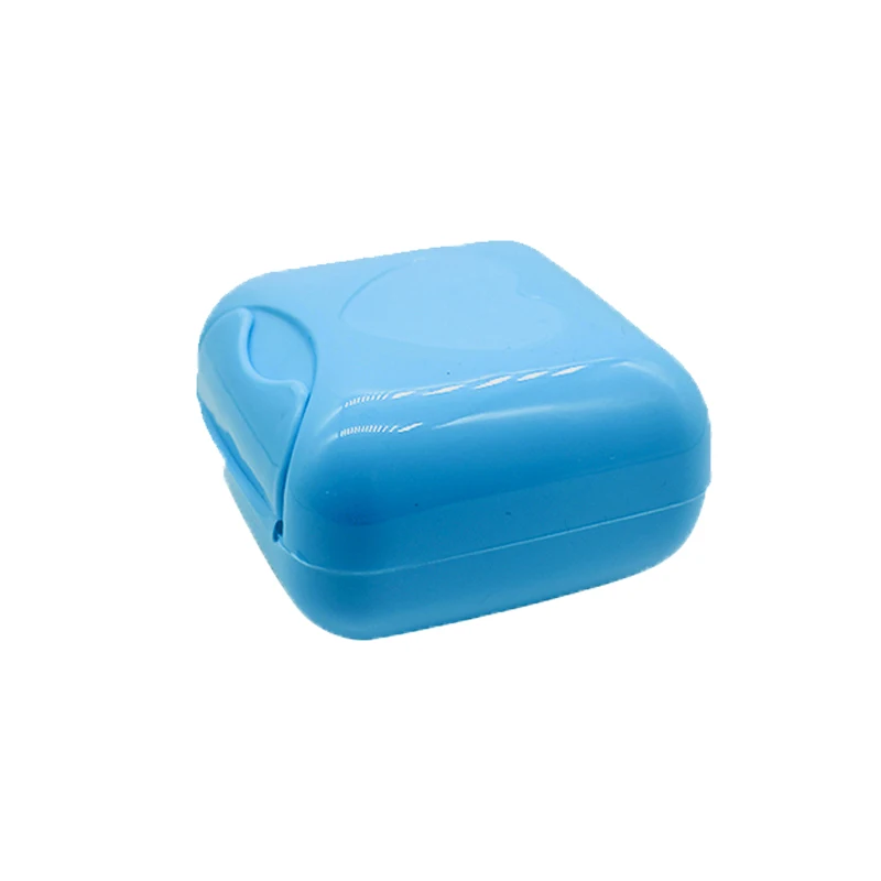 1pcs-Blue Портативный Женский гигиенический тампон коробка для хранения конфетного цвета контейнер держатель с стерилизацией менструального стакана, чтобы держать тампоны - Цвет: 1pcs-Blue