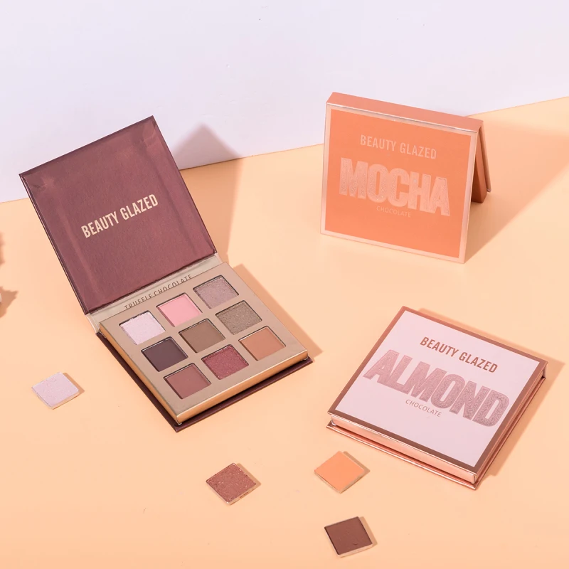 Beauty Glazed 18/9/8 оттенков алмазные перламутровые водостойкие тени для век Палитра