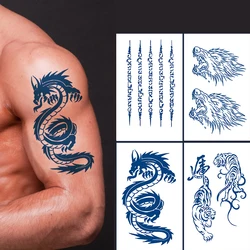 40 Designs Waterproof Lasting 15 Days Arm Tattoo Stickers Flash Fake Body Tattoos for Women/Man
