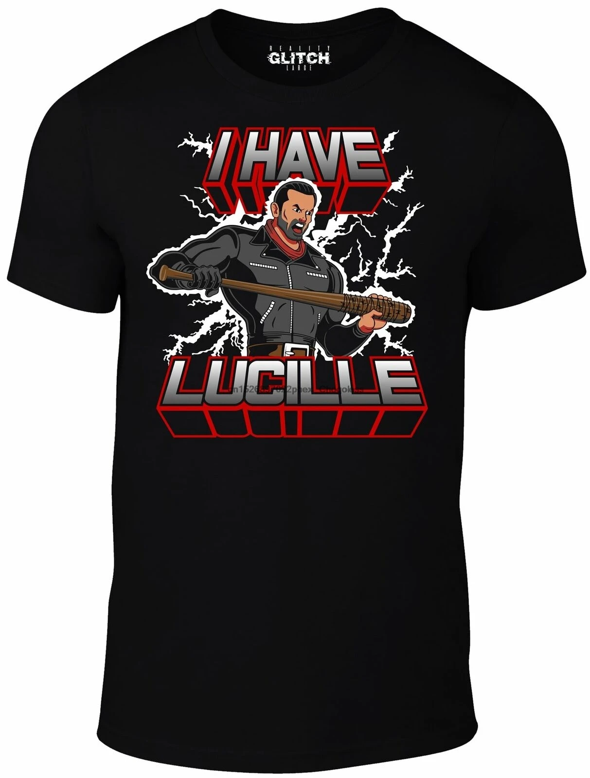 У меня есть мужская футболка Lucille вдохновленная ходячими мертвецами | Мужская