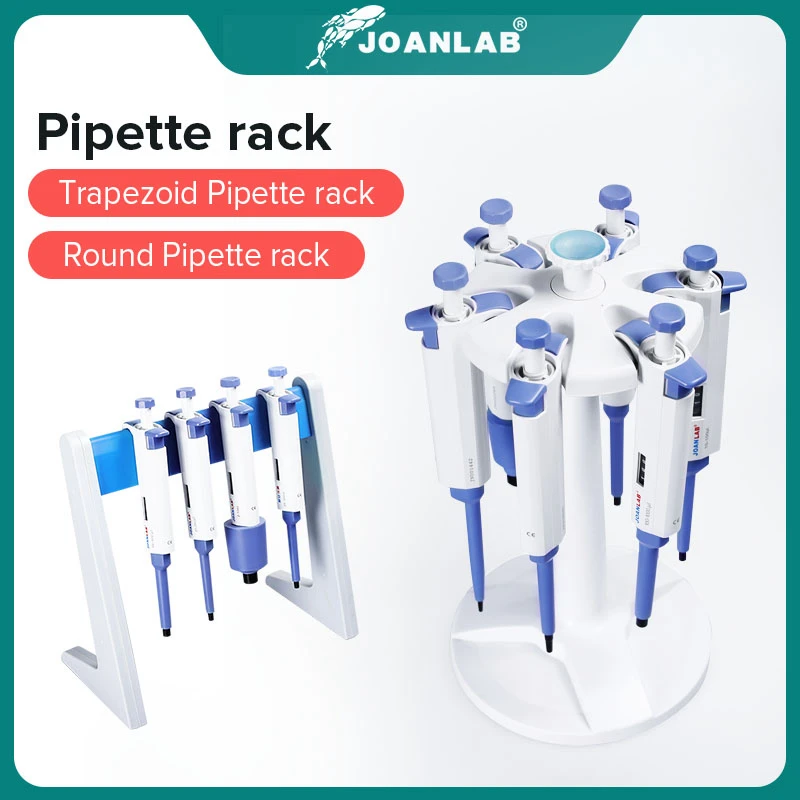 Toko Resmi JOANLAB Rak Pipet Laboratorium Standar Pipet Trapesium dan