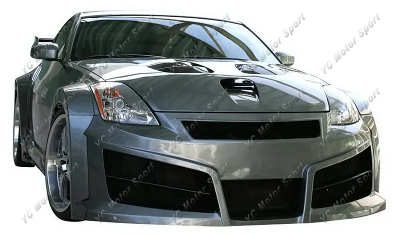 2002-2008 Nissan 350Z Z33 IbherDesign HAVOC Wide Style Body Kit FRP (12)