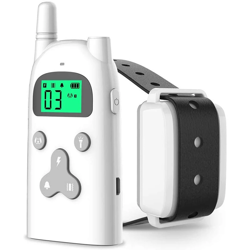 

BMBY-Dog Training Collar Rechargeable Shock Collar for Small to Large Dogs with 3 Training Modes 330Ft Remote Range