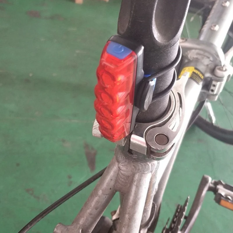 Водонепроницаемая подсветка для велосипеда, Велоспорт MTB Задняя деталь велосипеда задняя подсветка сиденья креативные велосипедные фонари Предупреждение USB зарядка лампа